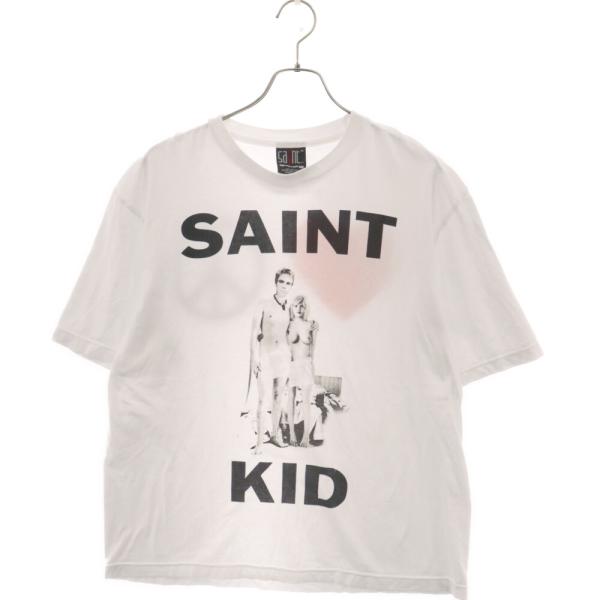 SAINT MICHAEL セントマイケル 23AW キッドラロイSAINT KIDプリントTシャツ...