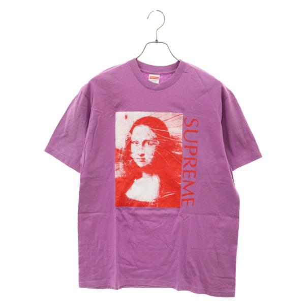 SUPREME 18SS Mona Lisa Tee モナリザプリント クルーネック半袖Tシャツ パ...