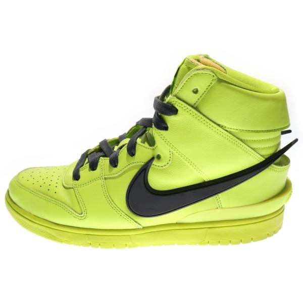 ナイキ ×AMBUSH DUNK HIGH FLASH LIME アンブッシュ ダンク フラッシュラ...