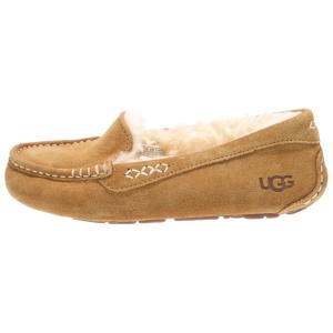 UGG アグ ANSLEY アンスレー ムートン モカシン フラットシューズ スリッポン ブラウン 1106878 レディース