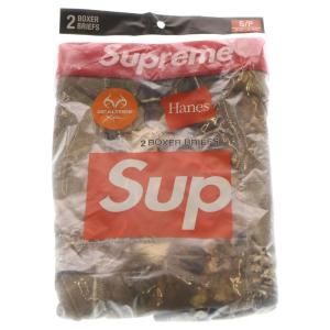 SUPREME シュプリーム 17AW Hanes Realtree Boxer Briefs 2Pack ヘインズ リアルツリー ボクサーブリーフ 2パック カーキ