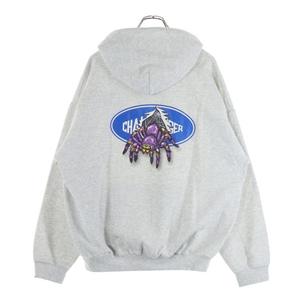 CHALLENGER チャレンジャー LOGO SPIDER HOODIE スパーダーロゴプリント ...