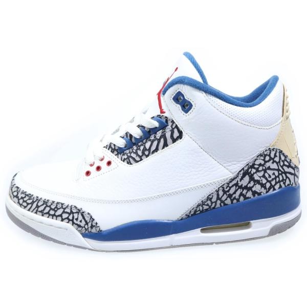 ナイキ 【鑑賞用 2008年製】 AIR JORDAN 3 エアジョーダン3 レトロ トゥルーブルー...