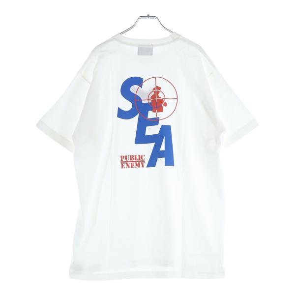 WIND AND SEA ウィンダンシー ×PUBLIC ENEMY パブリックエネミー ロゴ刺繍 ...