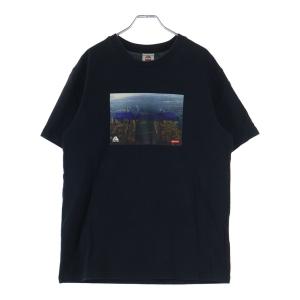 SUPREME シュプリーム 22AW ×NIKE AGG Grid Tee グリッド フォトプリント クルーネック 半袖Tシャツ カットソー ブラック DO6860-010