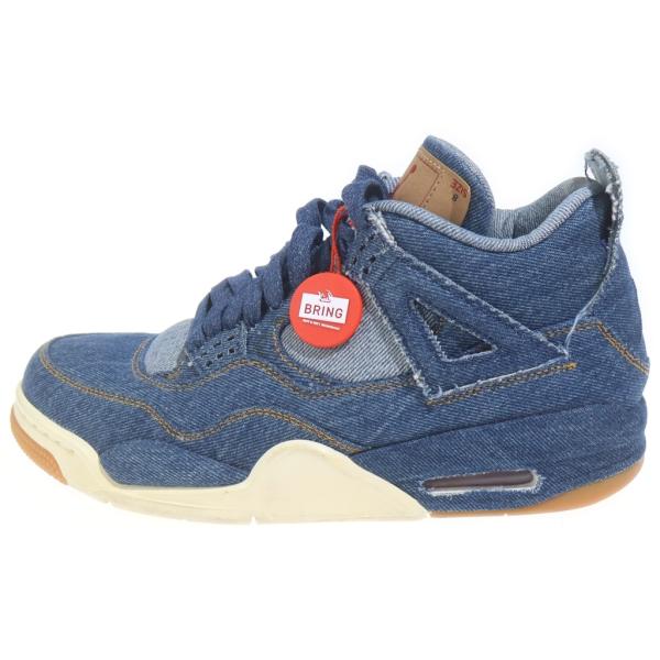 ナイキ ×LEVI'S AIR JORDAN 4 リーバイス エアジョーダン4 レトロ Rタグ ロー...