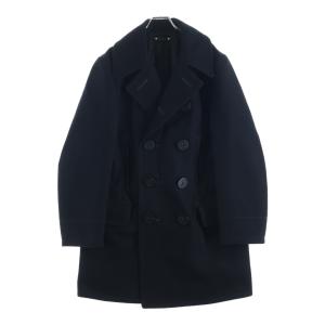 MINEDENIM マインデニム 25AW Denim Melton Pea CT 13スター 10B デニムメルトン ウール Pコート ブラック 2511-9003