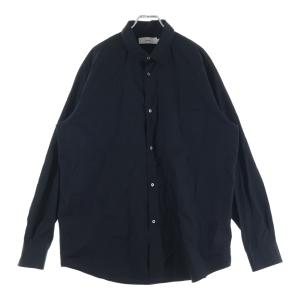 グラフペーパー 23AW High Count Regular Collar Round Cut Shirt レギュラーカラー ラウンドカット 長袖シャツ GM233-5032B