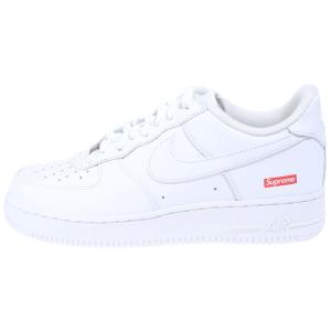 NIKE ナイキ ×SUPREME AIR FORCE 1 LOW シュプリーム エア フォース 1 ローカットスニーカー ホワイト US8/26cm CU9225-100