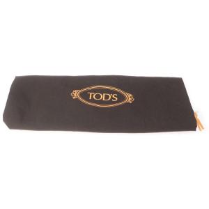 TODS トッズ レザー ヒールブーツ カーキ...の詳細画像5