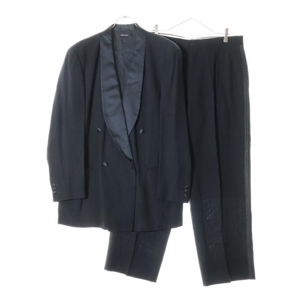 ジョルジオアルマーニ セットアップ タキシードスーツ ウールショールカラー 2B テーラード スモー...