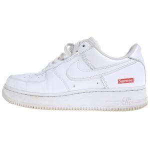 SUPREME シュプリーム ナイキ×シュプリーム エアフォースワン スニーカー ホワイト #24 CU9225-100