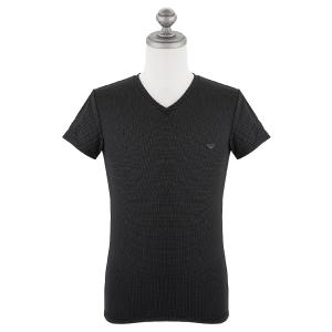 EMPORIO ARMANI エンポリオアルマーニ Tシャツ アンダーウェア シャツ 110810 4A551 0020 メンズ 男性 半袖Tシャツ BLACK ブラック｜SHOP CARVES