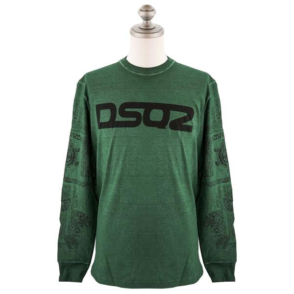 DSQUARED2 ディースクエアード ロングTシャツ S71GD1277 S22507 OVER ...