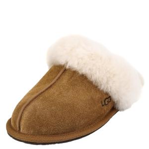 スリッパ UGG アグ 1106872 Scuffette II レディース 女性 スカフェット CHE CHESTNUT チェスナット｜shopcarves