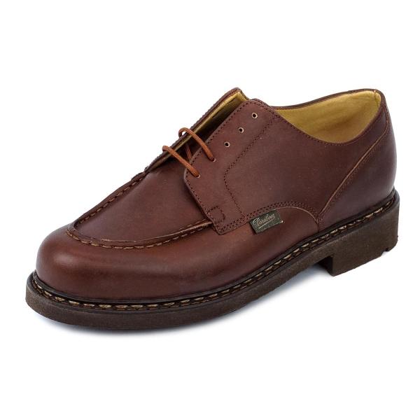 PARABOOT 革靴 CHAMBORD 710708 メンズ ローファー Uチップ MARRON ...