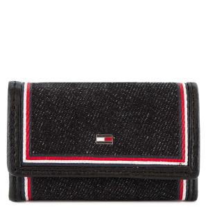 TOMMY HILFIGER トミーヒルフィガー キーケース 31TL170004 Omarion Key Case メンズ デニムブラック×ブラック