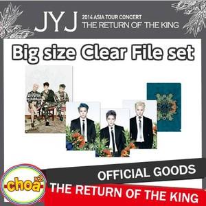 JYJ BIGサイズクリアファイルセット 2014 Concert In Seoul &apos;THE RE...