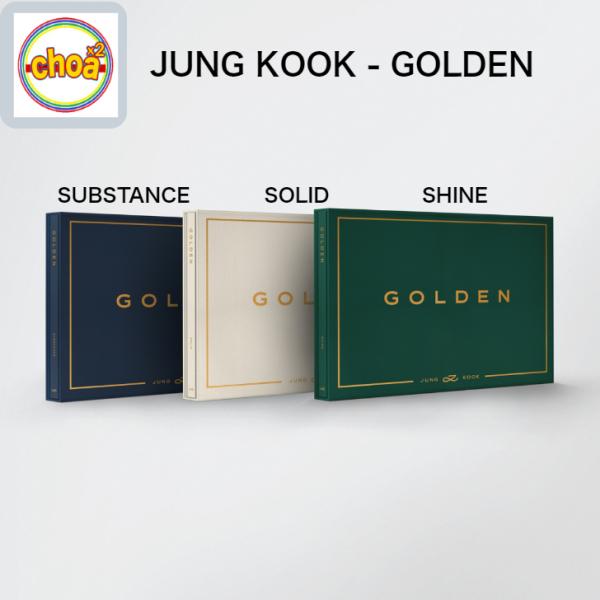 JUNGKOOK(BTS)  GOLDEN (SHINE / SOLID / SUBSTANCE) ...
