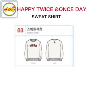 TWICE SWEAT SHIRT [HAPPY TWICE&ONCE DAY! GOODS] 公式グッズ｜shopchoax2