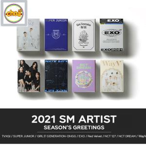 SM ARTIST SEASON'S GREETINGS 2021 東方神起 SUPERJUNIOR SHINee EXO SNSD RedVelvet NCT127 NCTDREAM WayV｜shopchoax2