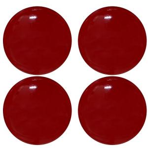 NASKA リレ スキップ マーブルボタン 直径18mm 4個入 Col.16 赤 LSB-17