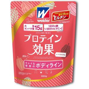 ウイダー プロテイン効果 ソイカカオ味 660g (約30回分) ソイプロテイン