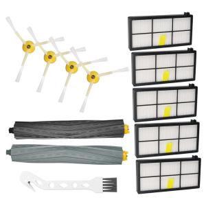 LKQ ルンバ 800 900 消耗品11個 870 871 875 880 885 900 980対応 フィルター5個 エンジブラシ4個