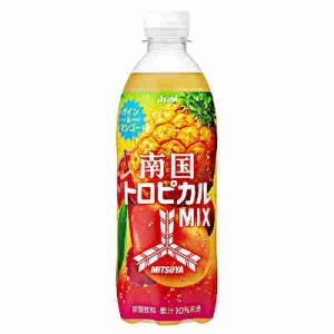 送料無料 賞味期限2026年 1月31日 三ツ矢 南国トロピカルMIX アサヒ 500ml ペット ...