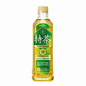 送料無料 特茶 伊右衛門 サントリー 500ml ペット 24本入×2ケース