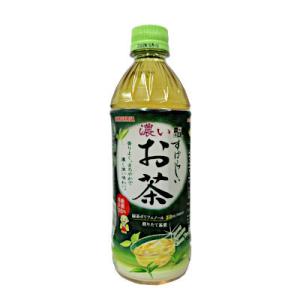 送料無料 すばらしい濃いお茶 サンガリア 500ml ペット 24本入×2ケース｜shopdaihei