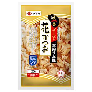 送料無料  匠一番薩摩産花かつおゴールド ヤマキ 25g 10個入｜shopdaihei