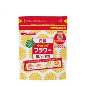 送料無料 クッキングフラワー薄力小麦粉 日清フーズ 300g 12個