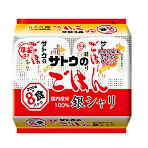 サトウ食品 サトウのごはん 銀シャリ 200g 5食パック 4個セット 20食