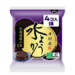 送料無料 袋入 水ようかん 井村屋 62g×4個 10袋入