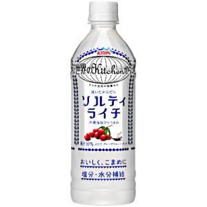 送料無料 ソルティライチ 世界のkitchenから キリン 500ml ペット 24本×2ケース