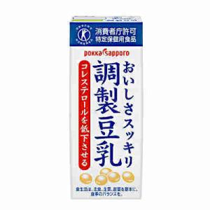 ソヤファーム おいしさスッキリ 調製豆乳 ポッカサッポロ 200ml パック 24本×2ケース