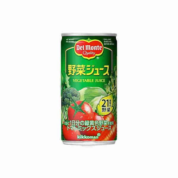 送料無料 野菜ジュース デルモンテ 190ｇ 30本入