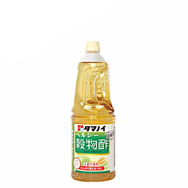 送料無料 ヘルシー穀物酢 タマノイ酢 1.8L 6本入