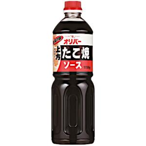 送料無料 上方 たこ焼ソース 業務用 オリバーソース 1150g 12本入