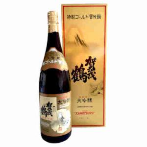 送料無料 賀茂鶴 大吟醸ゴールド 賀茂鶴酒造 1800ml 瓶