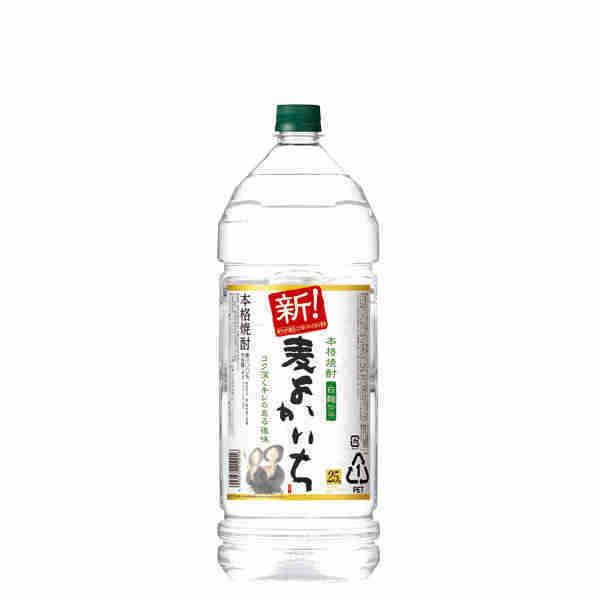 送料無料 よかいち 麦 25度 宝酒造 4L(4000ml) ペット 4本入り