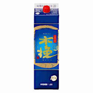 送料無料 薩摩木挽 ブルーパック アルコール 20度 芋 雲海酒造 1.8L パック 6本入