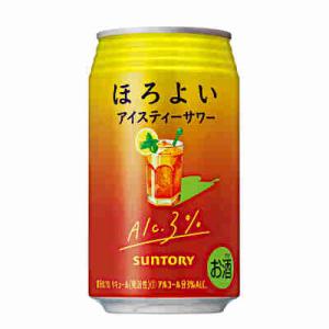 送料無料 ほろよい アイスティーサワー サントリー 350ml 缶 24本入｜shopdaihei