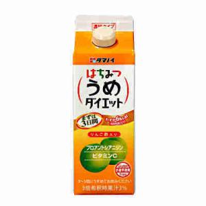 送料無料　はちみつ　うめ　ダイエット　濃縮タイプ　タマノイ酢　500ml　パック　12本入