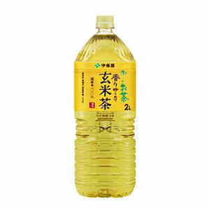 送料無料 おーいお茶 玄米茶 2L ペット 6本入×2ケース｜shopdaihei