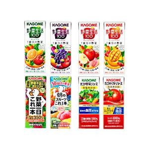 送料無料 カゴメ 野菜ジュース トマトジュース 選べる3ケース カゴメ 200ml パック 72本入｜shopdaihei