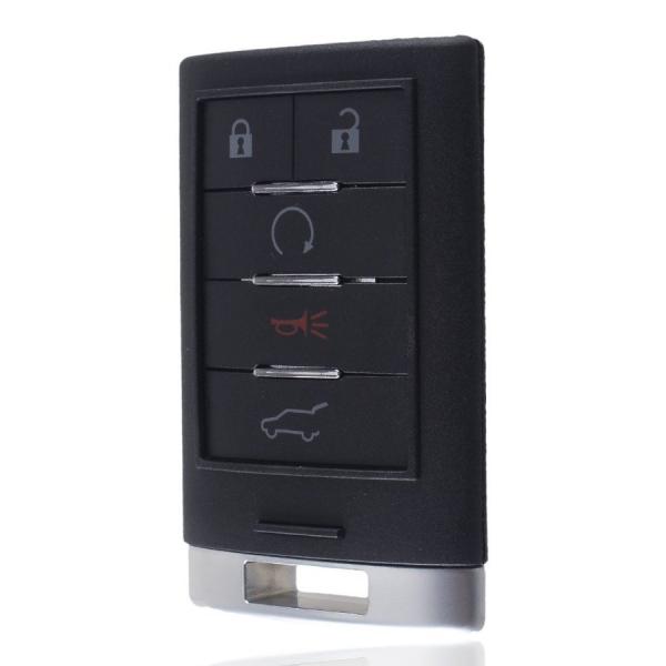 キーレスエントリーキャデラック 5ボタン リモートキー 315MHZ SRX 2010 2011 2...