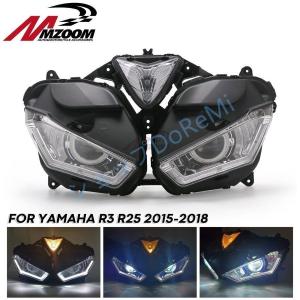 ラスト1個！YZF-R25/R3　プロジェクター　ヘッドライト　イカリング ラスト1個！YZF-R25/R3プロジェクターヘッドライトイカリング