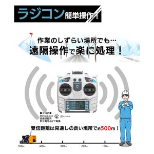 SUNGA ラジコン除雪機 ユキゾーS62 オ...の詳細画像4